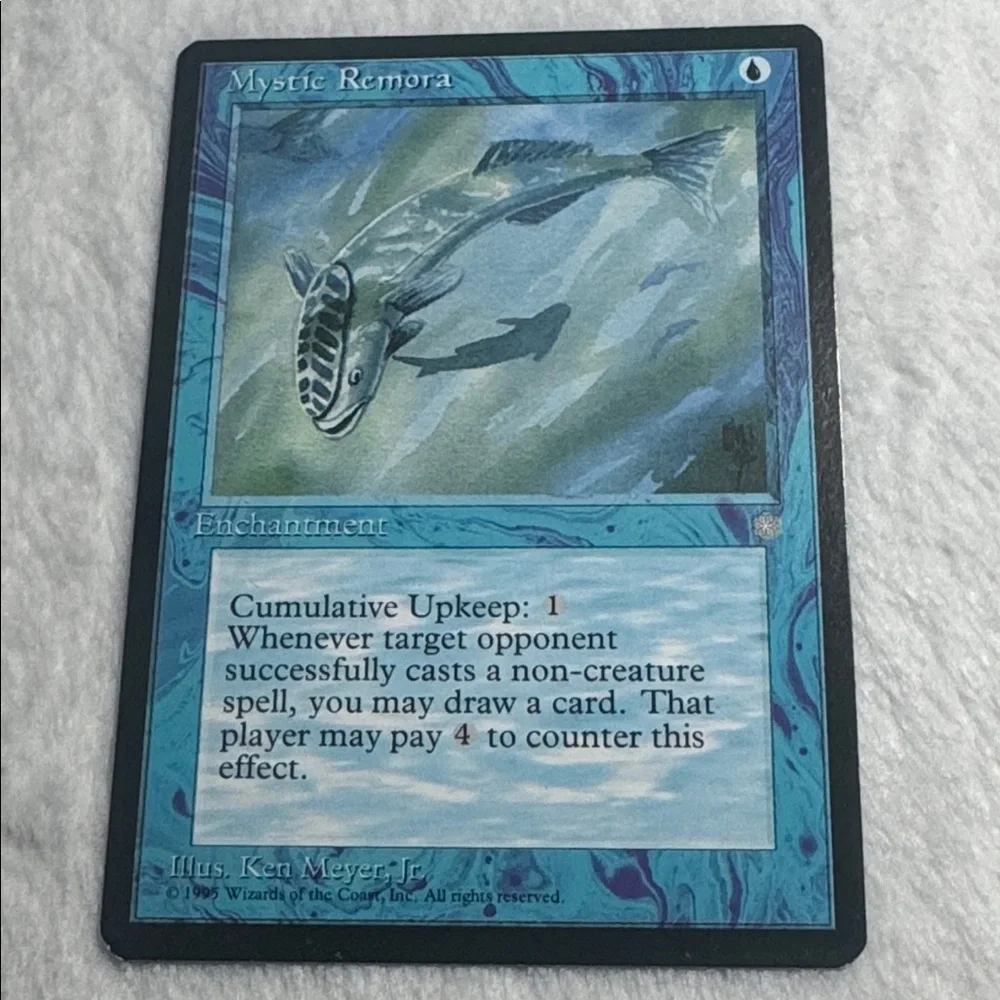 MTG Magic the Gathering Mystic Remora x2 - Picture 2 of 14